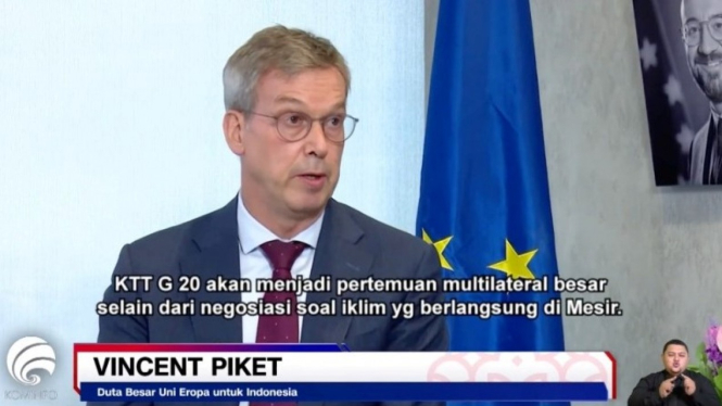 EU Ambassador to Indonesia, Vincent Piket