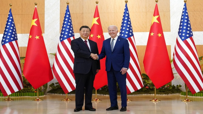 Pertemuan bilateral Presiden AS Joe Biden dan Presiden Tiongkok Xi Jinping