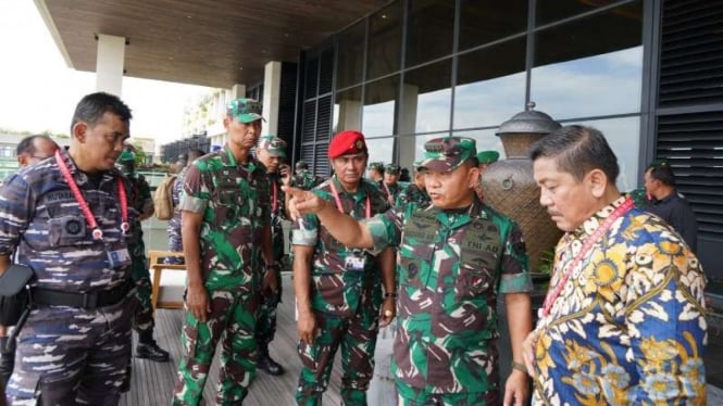 VIVA Militer: KSAD Jenderal TNI Dudung lakukan pengecekan akhir KTT G20