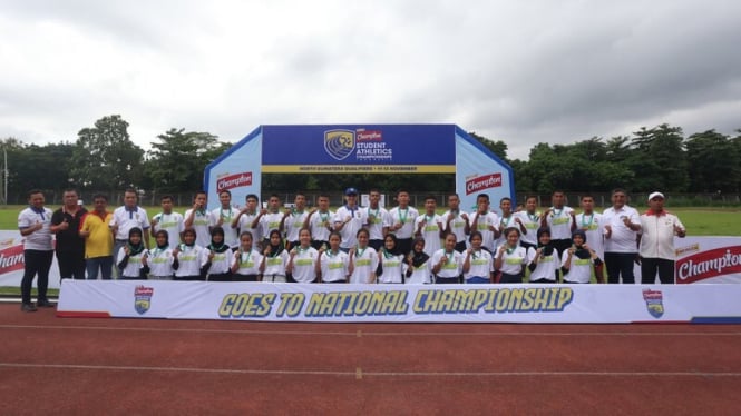 32 pelajar SMA mewakili Sumatera Utara di Kejuaraan Nasional SAC Champioships