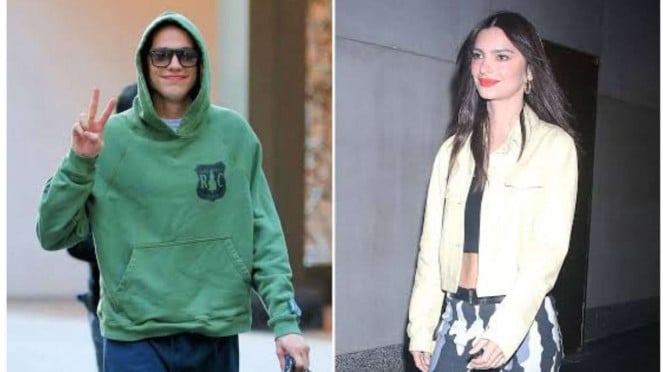 Pete Davidson dan Emily Ratajkowski