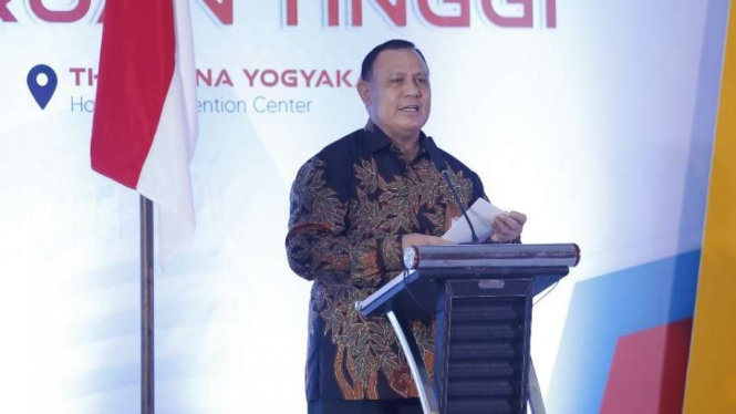 Ketua KPK Firli Bahuri di Yogyakarta.