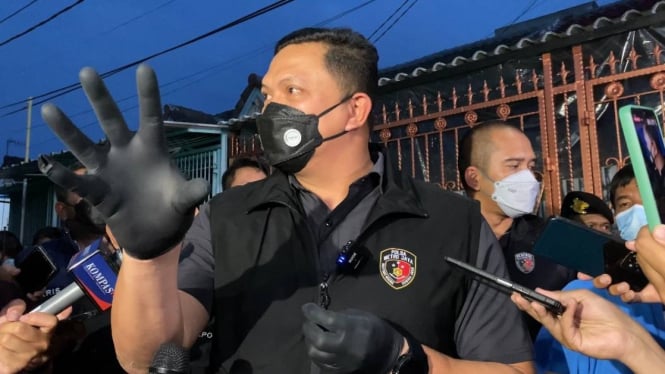 Direktur Reserse Kriminal Umum Polda Metro Jaya, Kombes Hengki Haryadi 