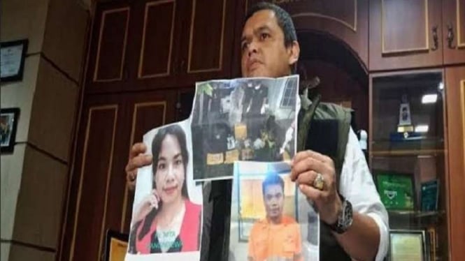 Pasangan kekasih yang aborsi 7 Janin di Makassar saat ditangkap polisi.