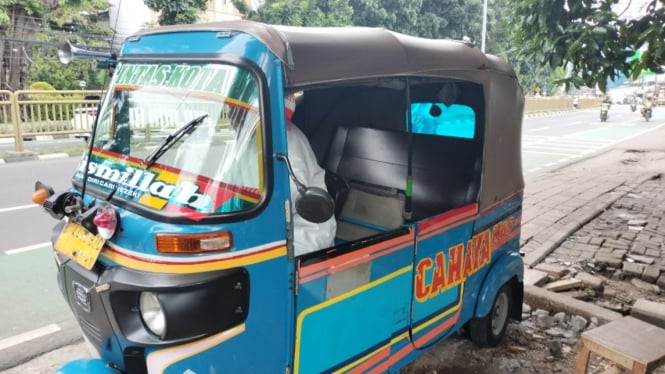 Bajaj di Jakarta Selatan