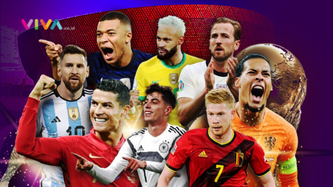 Bintang-bintang di Piala Dunia 2022