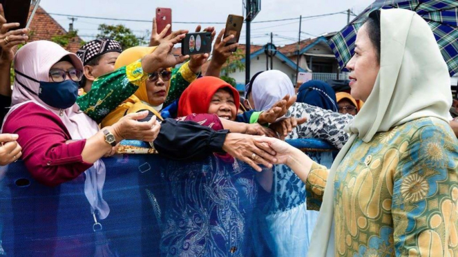 Datang Ke Muktamar Muhammadiyah, Puan Maharani Disambut Antusias