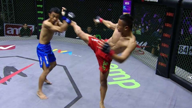 Albi Diyanto vs Irawan Guntur di Fight Night 64 One Pride MMA