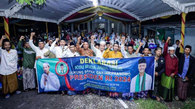 Kiai Muda di Bojonegoro mendukung Ganjar Pranowo menjadi presiden 2024