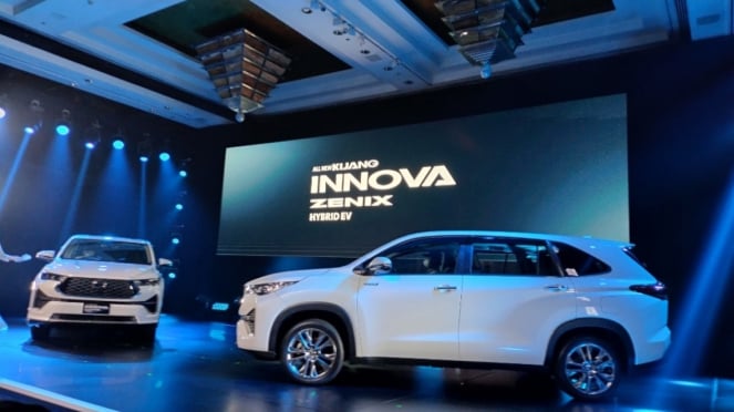 Aparición del último coche híbrido Kijang Innova Zenix