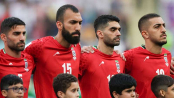 Pemain Timnas Iran tolak nyanyikan lagu kebangsaan Jelang lawan Timnas Inggris