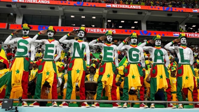 Suporter Timnas Senegal di Piala Dunia 2022