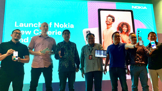 Peluncuran Nokia C series dan Nokia T21