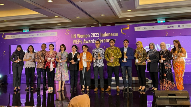 Penyerahan penghargaan UN Women 2022 WEPs  Awards 