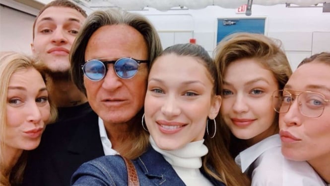 Gigi Hadid, Bella Hadid dan keluarga mereka