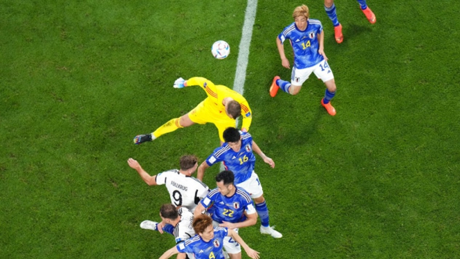 Timnas Jepang kalahkan Jerman di Piala Dunia 2022