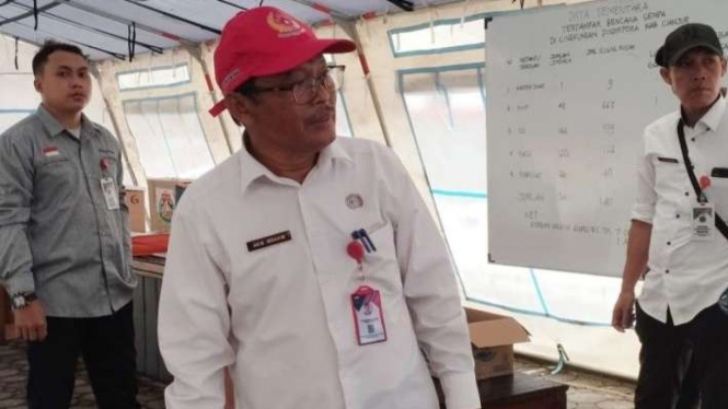 Kepala Disdikpora Kabupaten Cianjur Akib Ibrahim