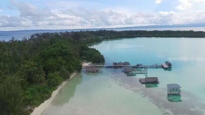 Kepulauan Widi, Halmahera Selatan Maluku Utara, dilelang di situs asing