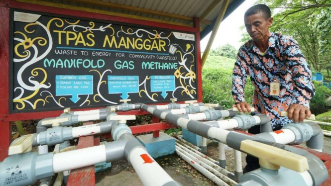 PHM Ubah sampah jadi Gas Methane untuk rumah warga.