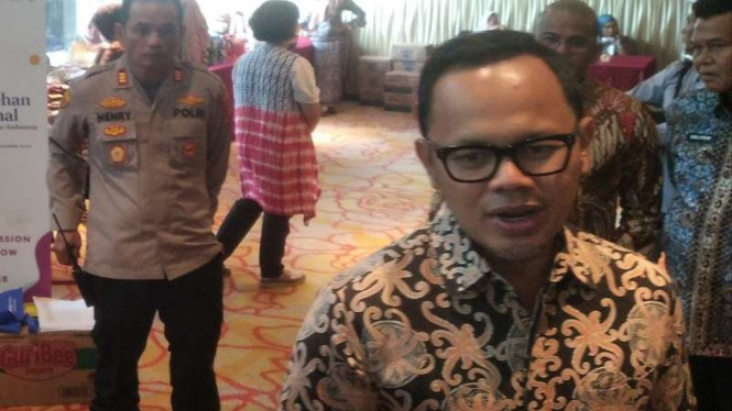 Wali Kota Bogor Bima Arya Sugiarto menghadiri acara pertemuan istri wali kota 