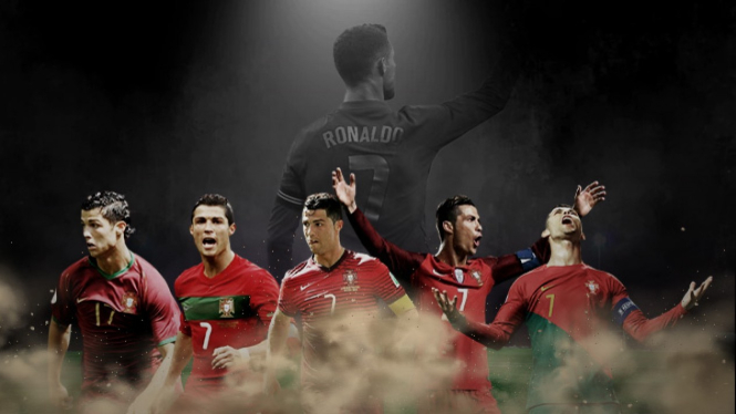 Infografik Cristiano Ronaldo manusia rekor di Piala Dunia
