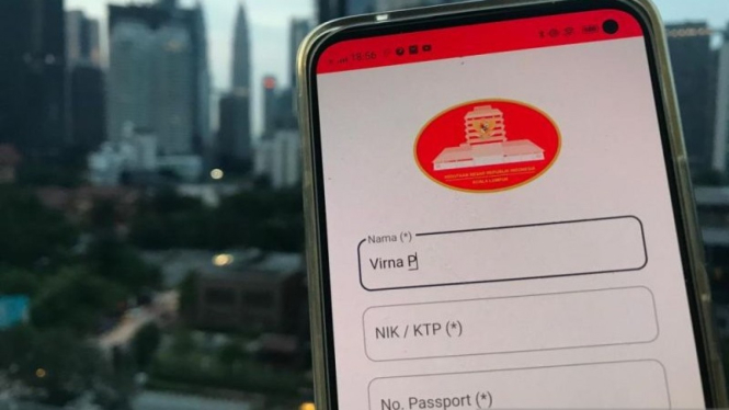 KBRIKL APP, aplikasi pendataan WNI di Malaysia.