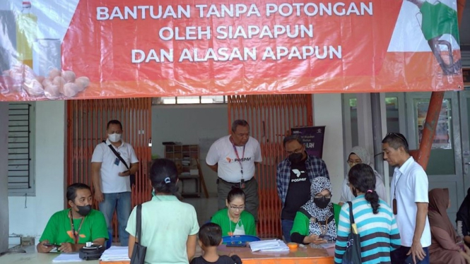 PT Pos Indonesia menyalurkan BLT BBM Tahap 2 di Bali