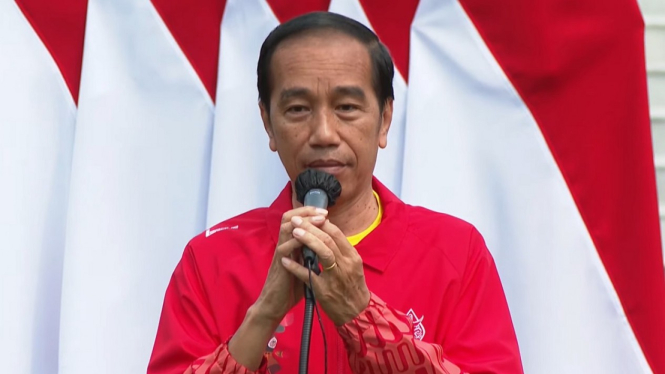 Presiden Jokowi Memberikan Apresiasi Atlet 11th Asian Paragames Tahun 2022
