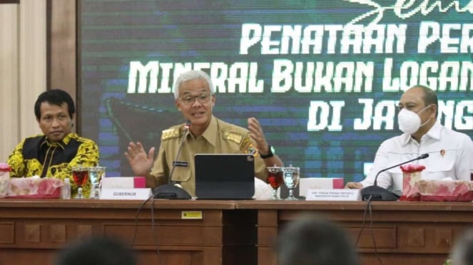 Gubernur Jawa Tengah Ganjar Pranowo