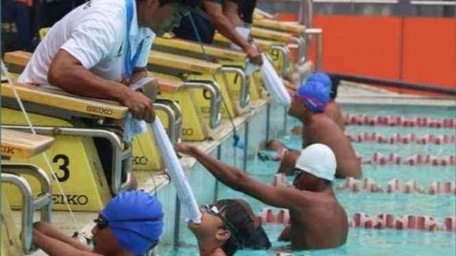 Atlet di Pekan Paralympic Daerah (PEPARDA) VI Jawa Barat 