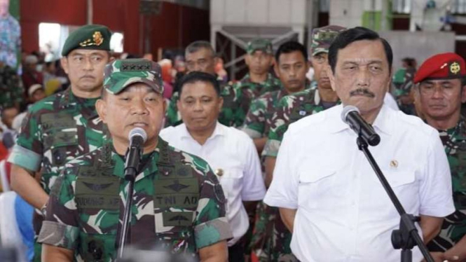 VIVA Militer: Menko Marves RI dan KSAD Jenderal TNI Dudung Abdurachman
