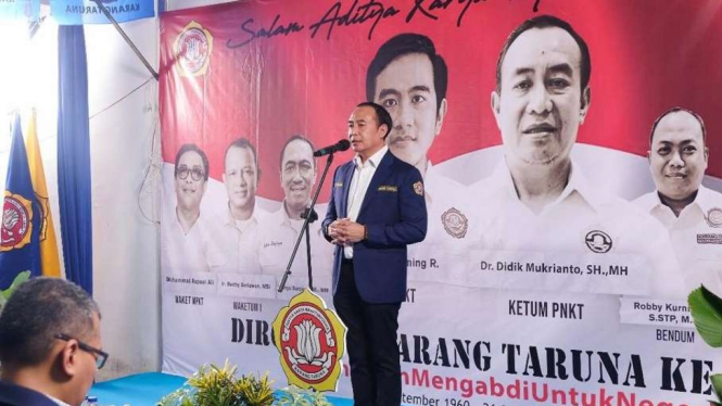 Ketua Pengurus Nasional Karang Taruna, Didik Mukrianto