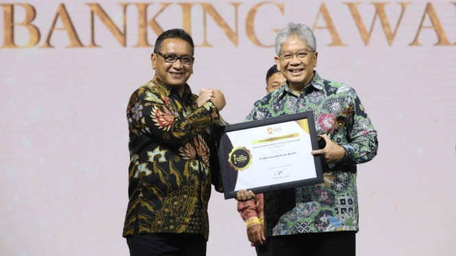 Bank BJB dinobatkan sebagai salah satu pemenang LPS Banking Award 2022 