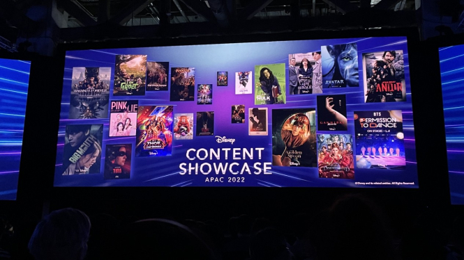 Disney Content Showcase APAC 2022 di Singapura.