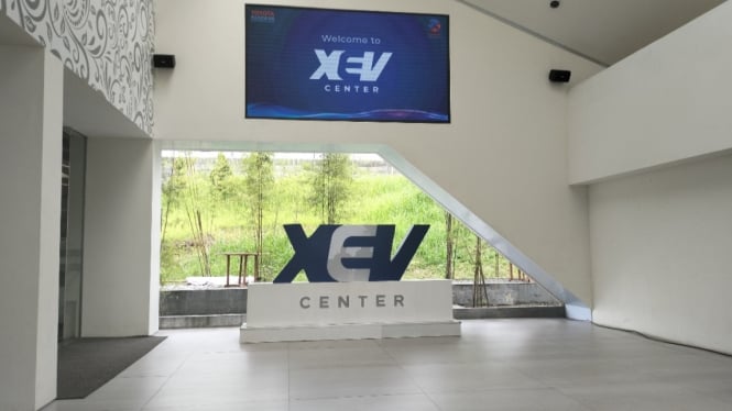 Fasilitas pembelajaran Toyota bernama xEV Center di Karawang