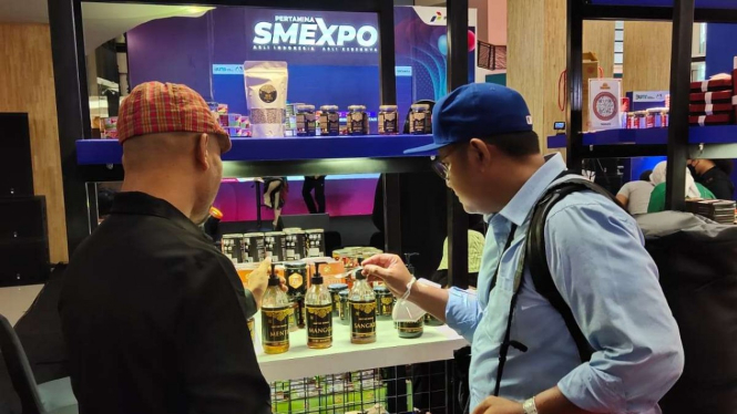 UMKM Bali Honey di Smexpo 2022.