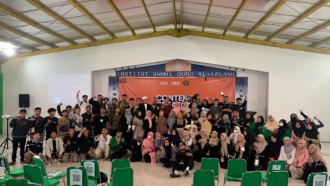 VDVC Gelar Workshop Konten Kreatif di Kampus IUQI Bogor