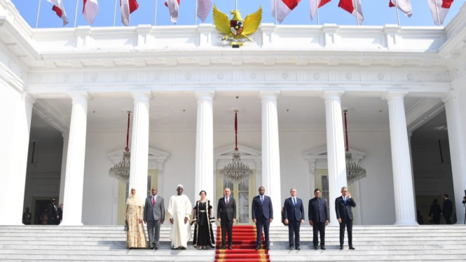 Duta Besar Negara Sahabat serahkan Surat Kepercayaan ke Presiden Jokowi