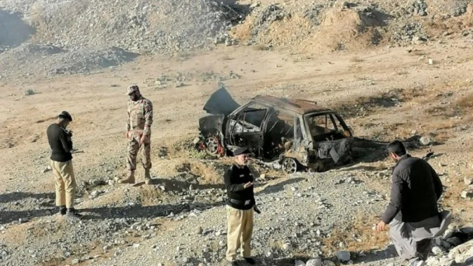 Empat tewas dan 26 terluka akibat bom bunuh diri di Pakistan.