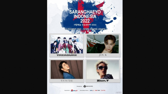 Konser Saranghaeyo Indonesia 2022.