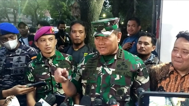 VIVA Militer: Laksamana TNI Yudo Margono usai fit and proper test Panglima TNI