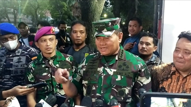 VIVA Militer: Laksamana TNI Yudo Margono usai fit and proper test Panglima TNI