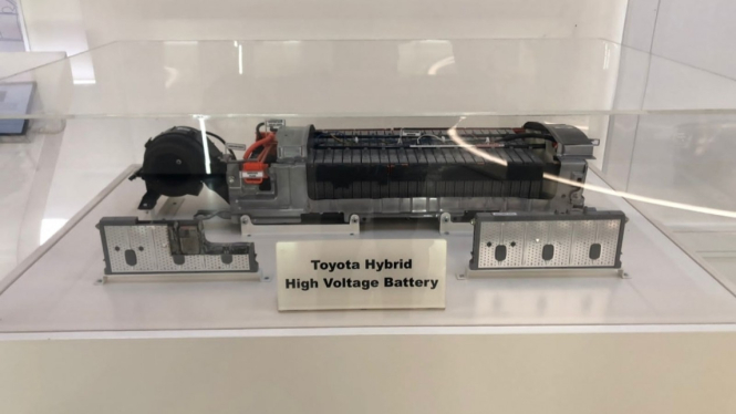 Salah satu jenis baterai yang dikembangkan Toyota