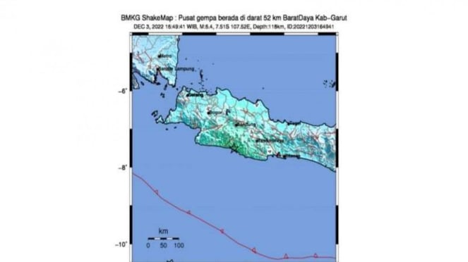 Gempa Garut, BMKG: Jenis Menengah Akibat Aktivitas Lempeng Indo-Australia