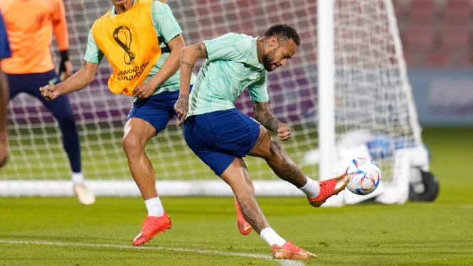 Bintang Timnas Brasil Neymar di Piala Dunia 2022