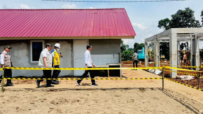 Penampakan Bangunan Rumah Tahan Gempa Dengan Teknologi RISHA Di Cianjur