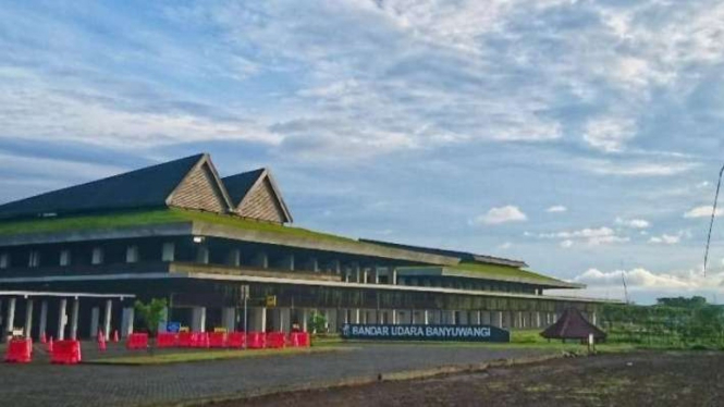 Ilustrasi Bandara Banyuwangi di Jawa Timur.