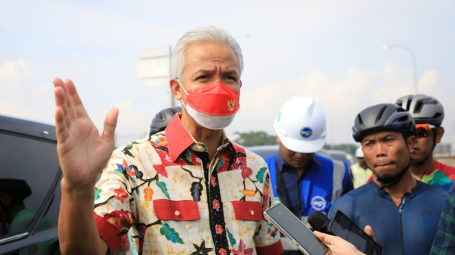 Gubernur Jawa Tengah Ganjar Pranowo.