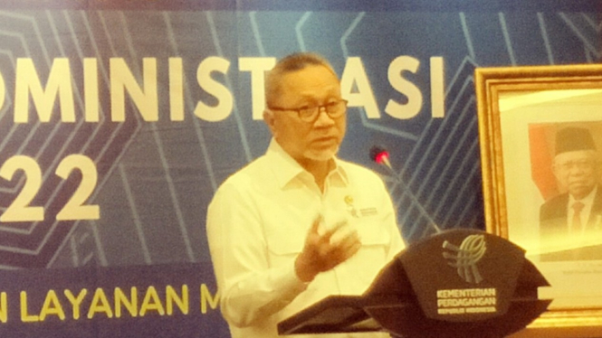 Menteri Perdagangan Zulkifli Hasan.