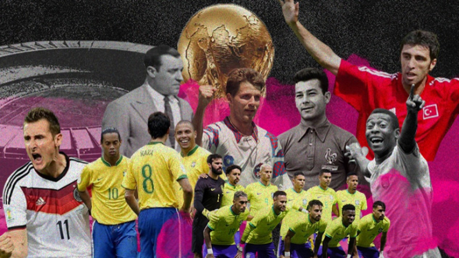Infografik rekor Piala Dunia